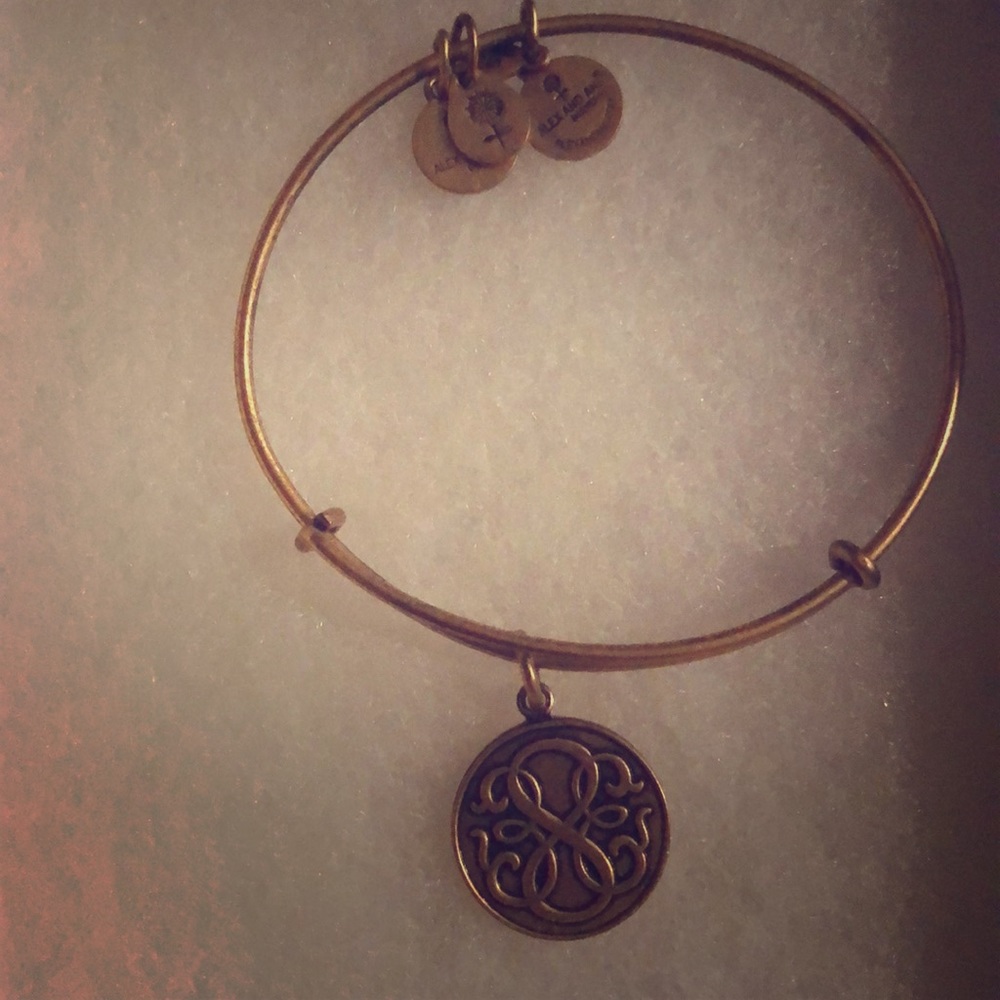 Alex and Ani stackable Energy (+) bracelet